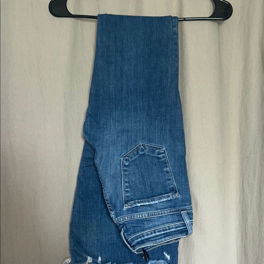 Flying Monkey Blue Flare Wide Leg Jeans